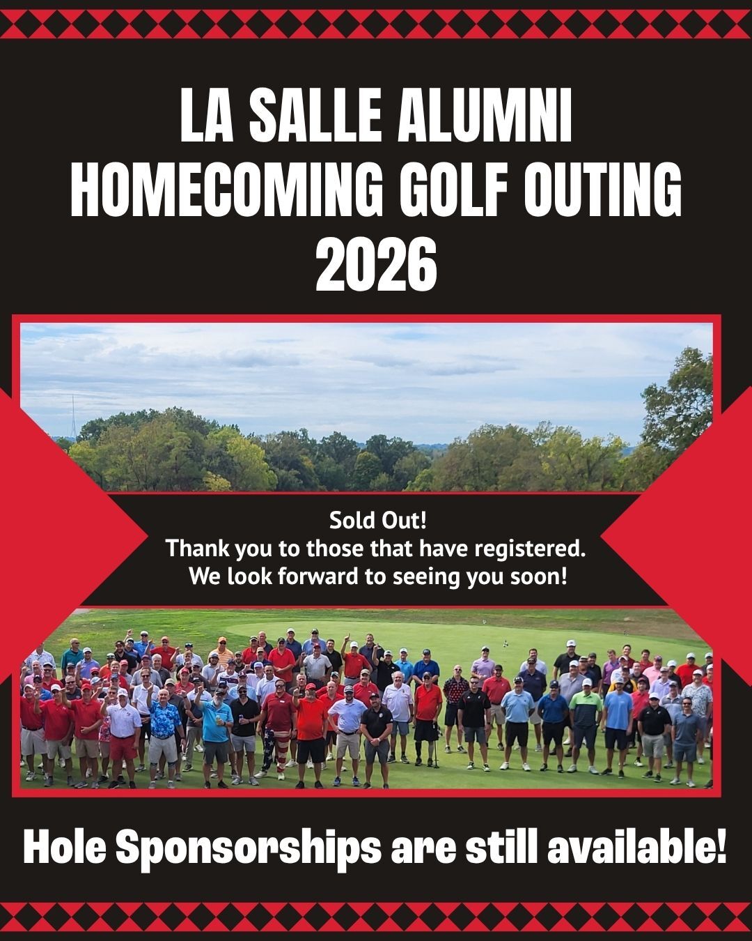 Alumni Homecoming Outing Sold Out